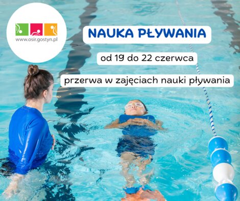 Komunikat - nauka pływania