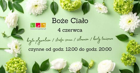 Obiekty OSiR w Boże Ciało